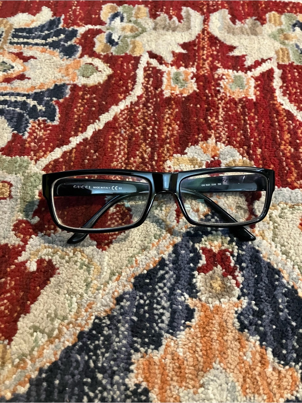 Gucci Eyeglasses Prescription Unisex Black